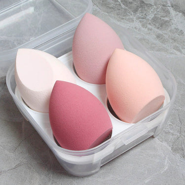 4pc Makeup Blender Sponge Set Pink